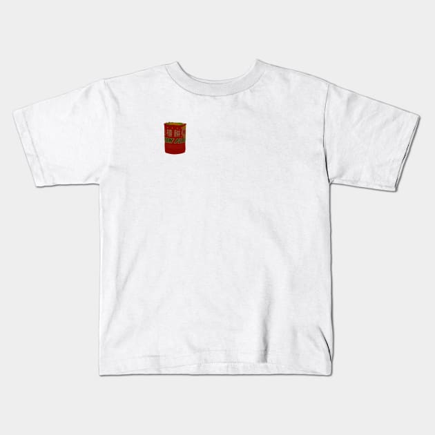 Haw Flakes Kids T-Shirt by Brynn-Hansen